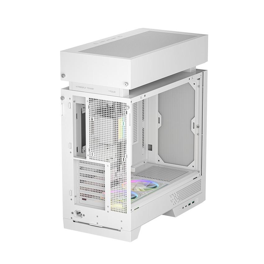 DeepCool CL6600 ATX PC CPU Case - Tempered Glass Casing with ARGB Liquid Cooler - Image 7