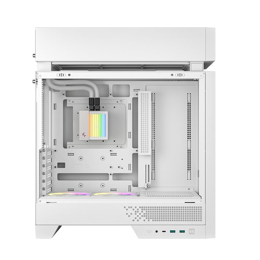 DeepCool CL6600 ATX PC CPU Case - Tempered Glass Casing with ARGB Liquid Cooler - Image 9