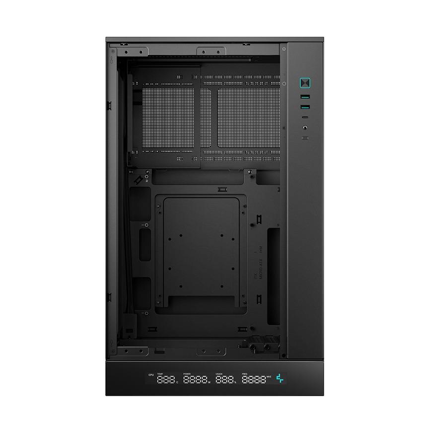 DeepCool CH270 Digital M-ATX PC CPU Case - Tempered Glass Casing - Image 3
