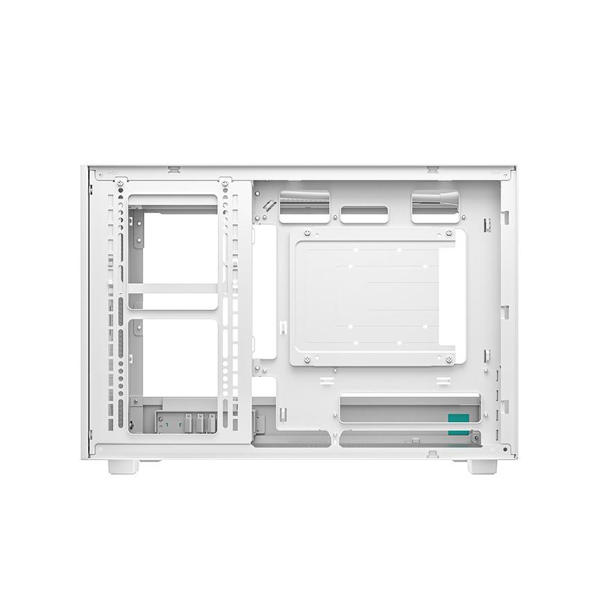 DeepCool CH260 Wood M-ATX PC CPU Case - Tempered Glass Casing - Image 8