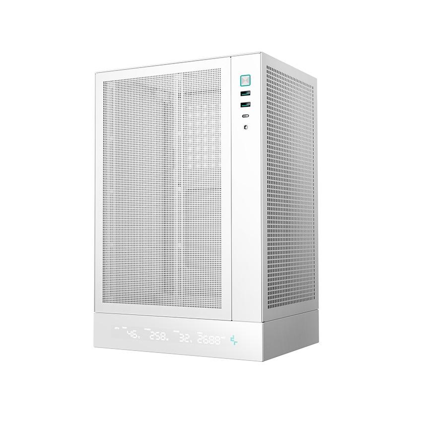 DeepCool CH170 Plus Digital Vertical M-ATX CPU PC Case - Tempered Glass Casing - Image 5
