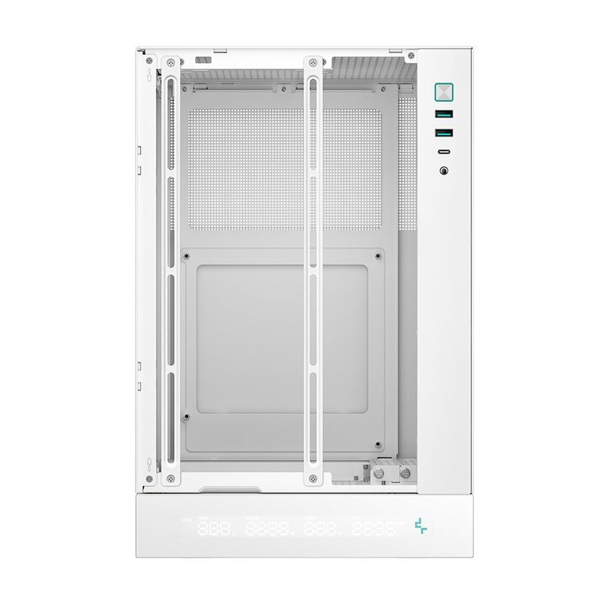 DeepCool CH170 Plus Digital Vertical M-ATX CPU PC Case - Tempered Glass Casing - Image 7