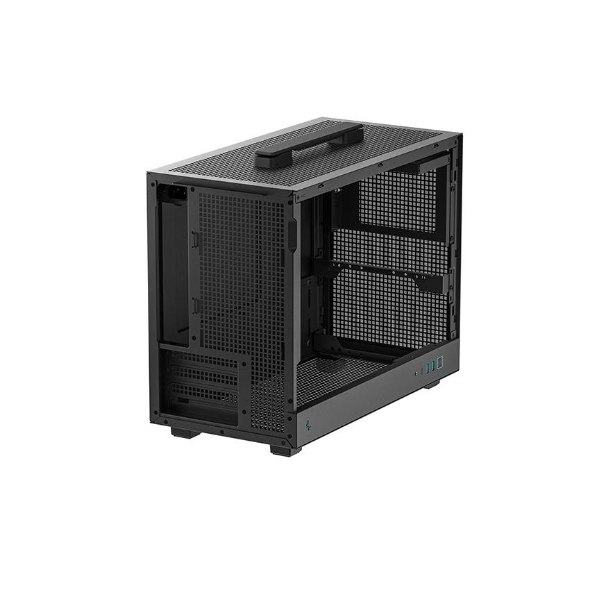 DeepCool CH160 Plus M-ATX PC CPU Case - Tempered Glass Casing - Image 2