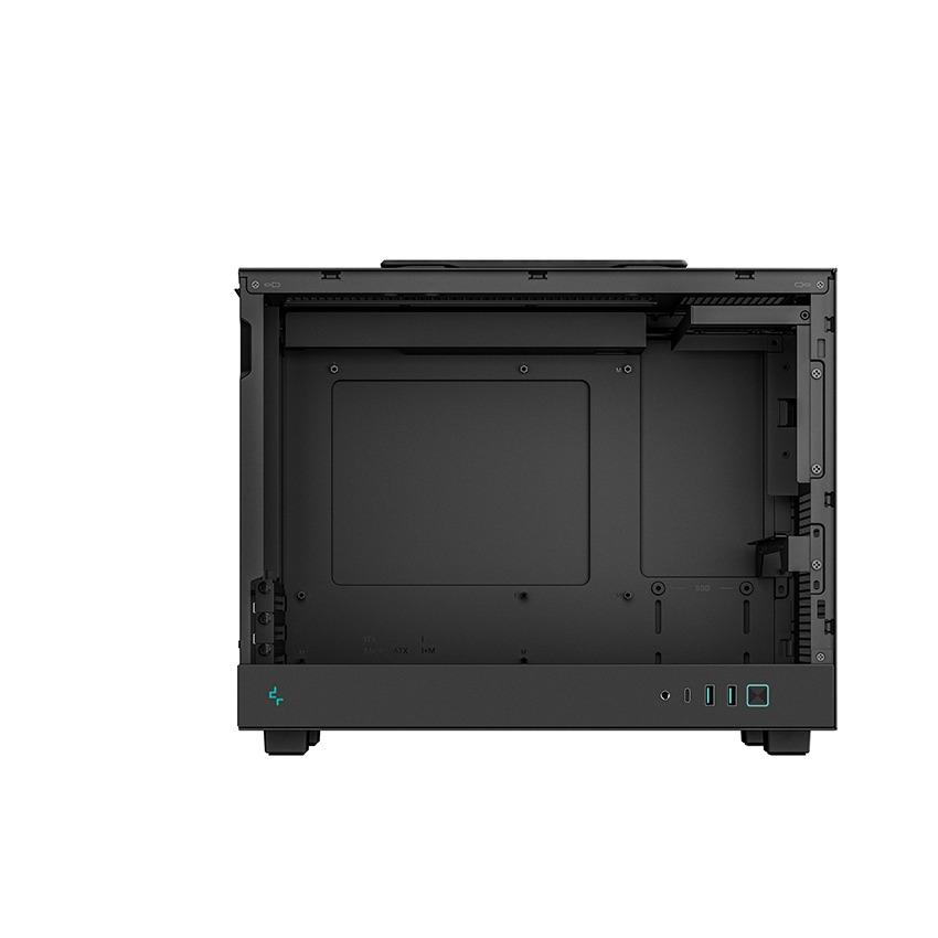 DeepCool CH160 Plus M-ATX PC CPU Case - Tempered Glass Casing - Image 4