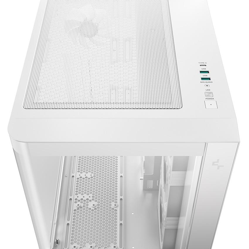 DeepCool CG530U 4F ATX PC CPU Case - Tempered Glass Casing - Image 9