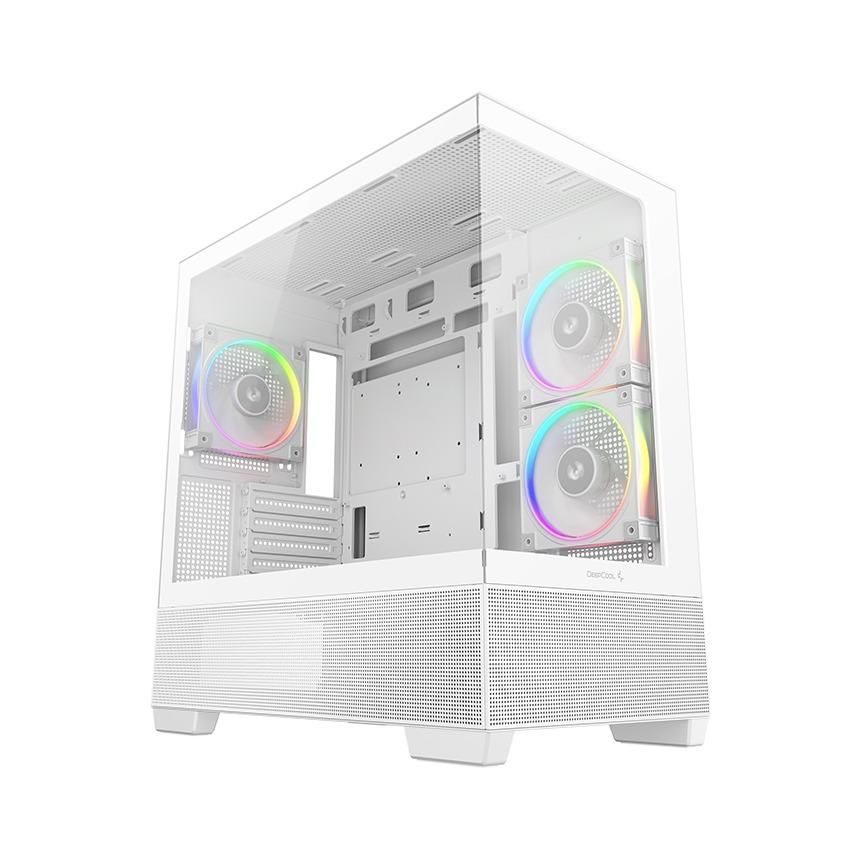 DeepCool CG380 3F M-ATX PC CPU Case - Tempered Glass Casing - Image 6