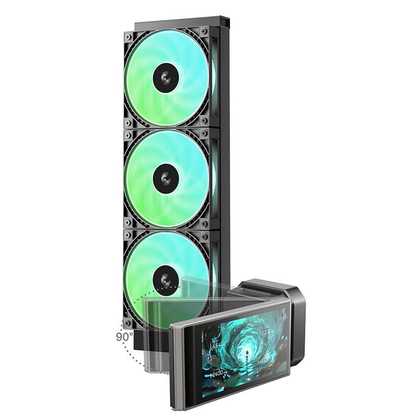 DeepCool LT360 Vision ARGB - CPU AIO Liquid Cooler Fan 360mm - Image 2