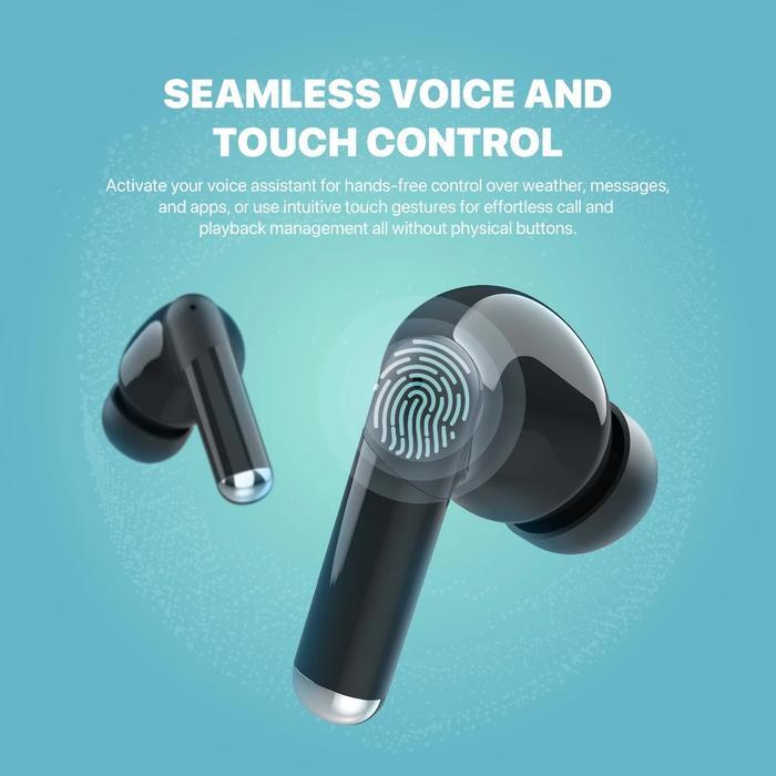 Fantech TWS Wave TW15 True Wireless Earphone Bluetooth 5.3 Earbuds - Splash & water resistant - Image 3