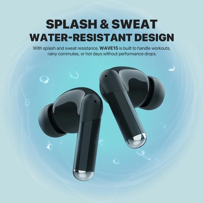 Fantech TWS Wave TW15 True Wireless Earphone Bluetooth 5.3 Earbuds - Splash & water resistant - Image 6