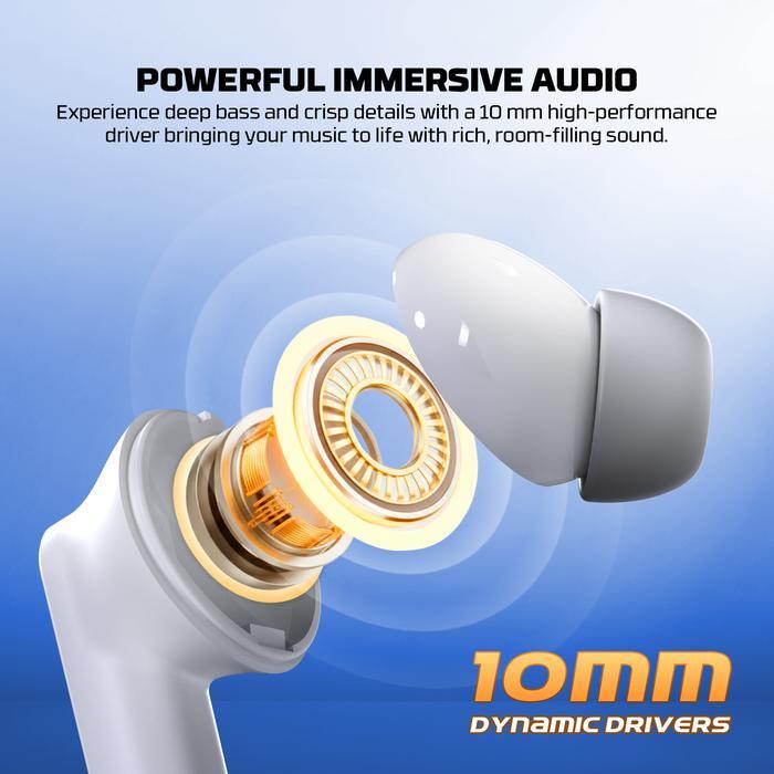 Fantech Mithril ANC TX4 TWS Bluetooth 5.4 Gaming Low Latency Bass Maxfit Edition - Image 7