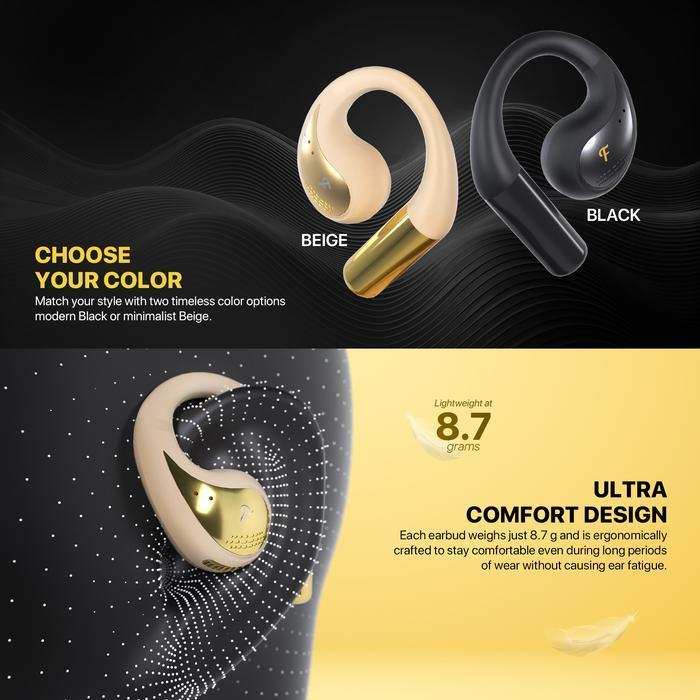 Fantech GROOVE OWS FT21 Open Ear Earphone Audio TWS True Wireless Earbuds Headset Sport Gaming Bluetooth 6.0 OWS - Image 2