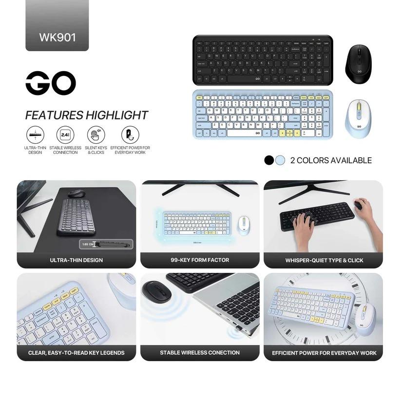 Fantech GO WK901 Office Combo - Image 2
