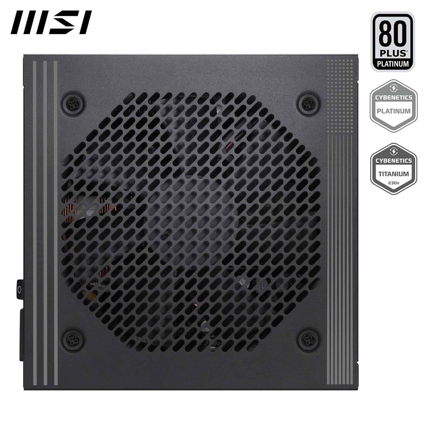 MSI PRO A1000PL 1000W ATX 3.1 PCIE5 PSU - Power Supply 1000 Watt 80+ Platinum Full Modular - Image 4