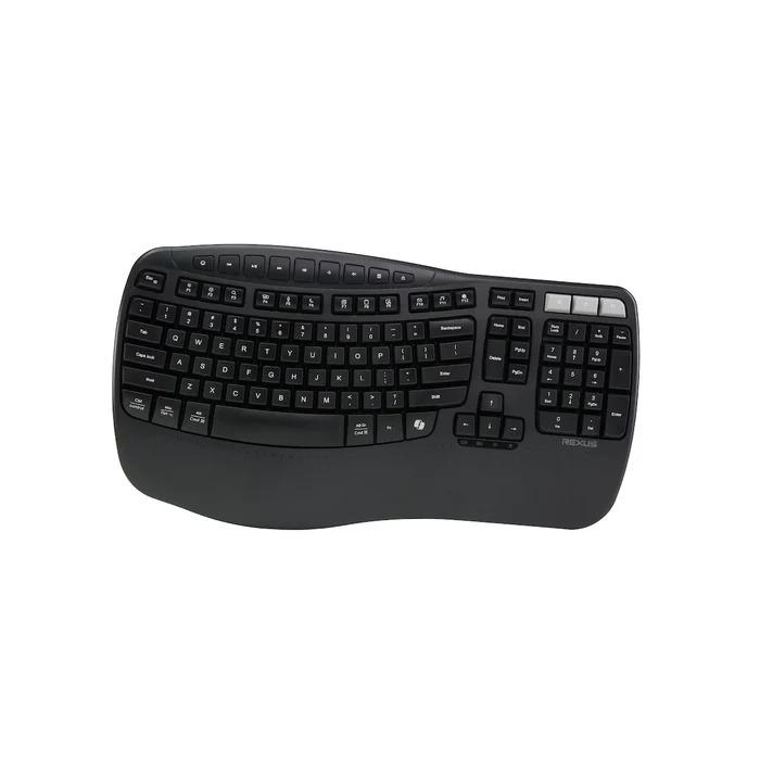 Rexus Ercho KL280 Keyboard Wireless Ergonomic with AI Shortcut Key - Image 7
