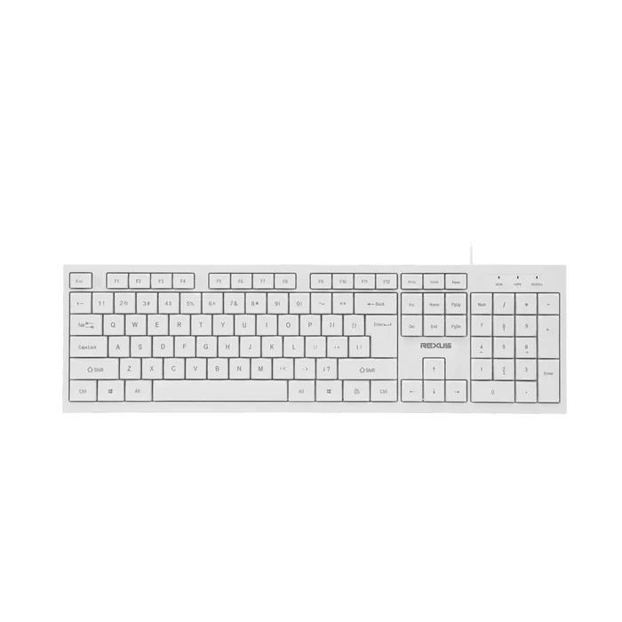 Rexus K293 Keyboard Office Wired Full Size Membrane - Image 7