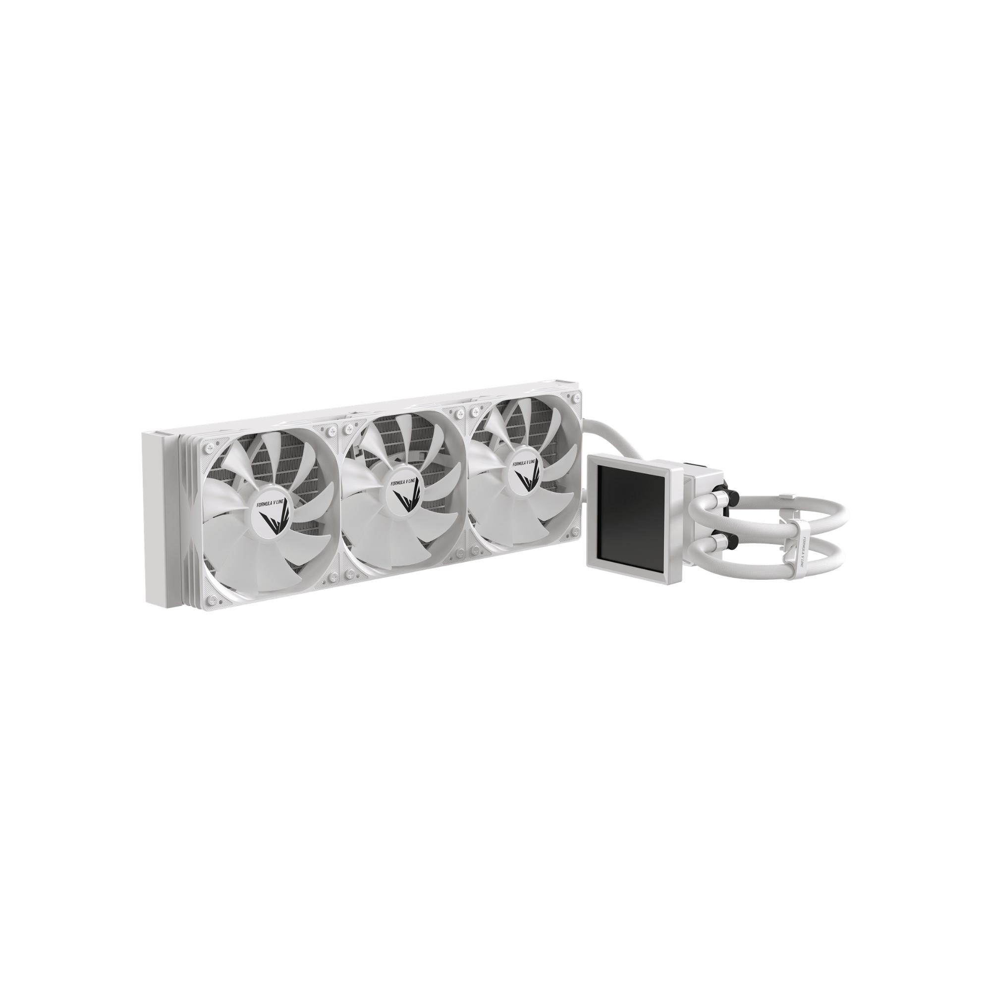 Formula V-Line Ice Jet Vision 360 ARGB - CPU AIO Liquid Cooler Fan 360mm with LCD Display - Image 4