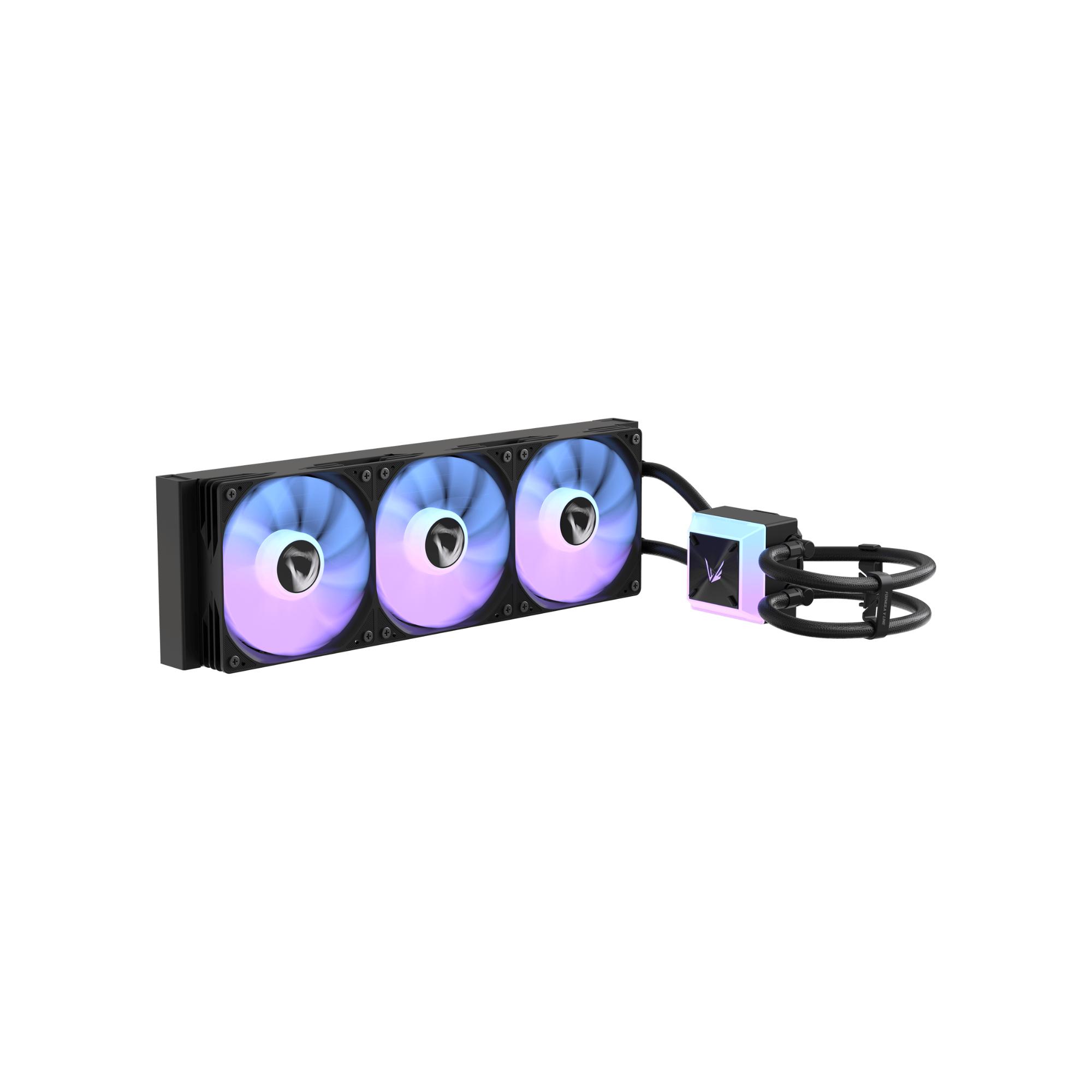 Formula V-Line Ice Jet Vision 360 ARGB - CPU AIO Liquid Cooler Fan 360mm with LCD Display - Image 5