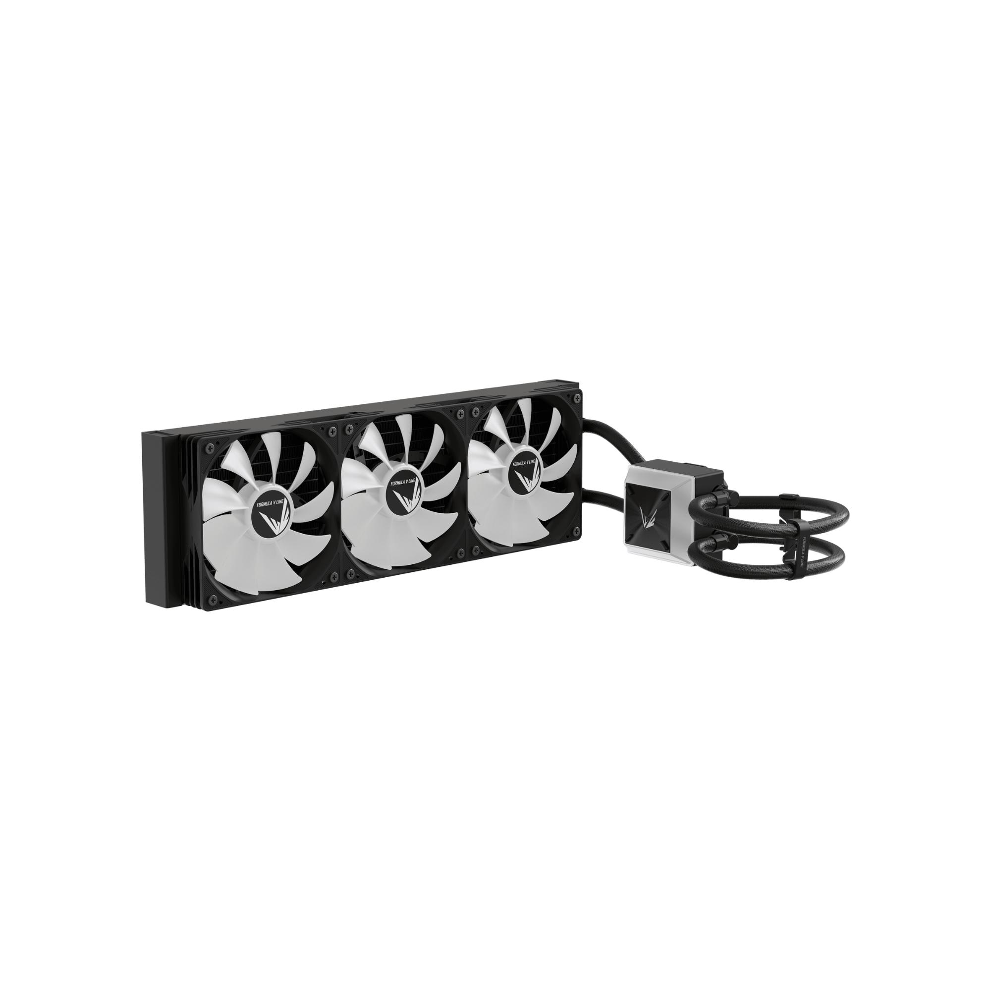 Formula V-Line Ice Jet Vision 360 ARGB - CPU AIO Liquid Cooler Fan 360mm with LCD Display - Image 7