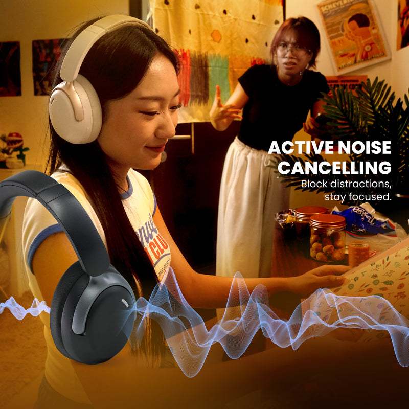 Rexus Celo S6 Pro V2 Headset/ Headphone Wireless Bluetooth ANC - Image 3