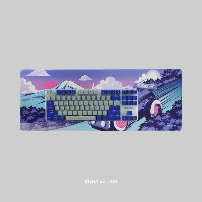 Rexus New Ayaka Series KG7-10 Bundling Keyboard Gaming TKL & Mousepad - Image 8