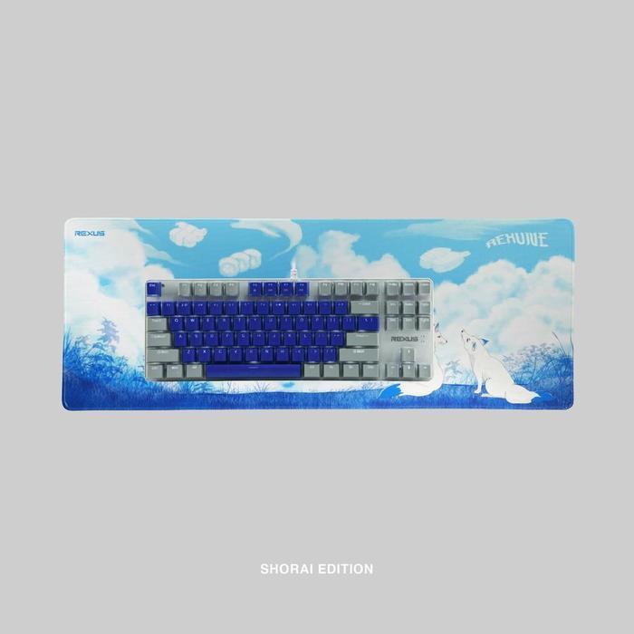 Rexus New Ayaka Series KG7-10 Bundling Keyboard Gaming TKL & Mousepad - Image 9