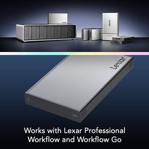 Lexar Professional Workflow SSD External Portable 2TB - 2 TB USB-C 3.2 - Image 3
