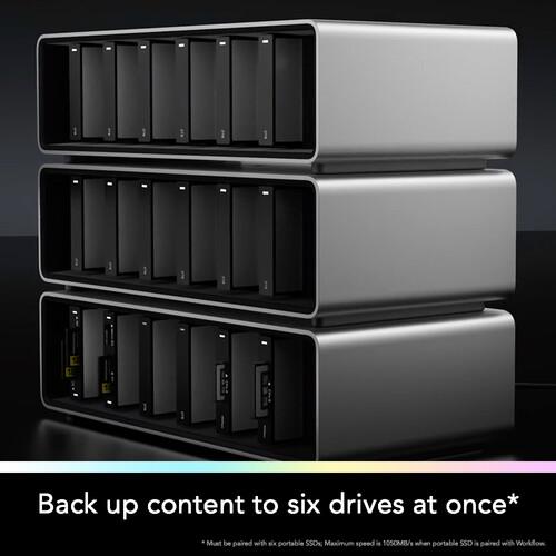 Lexar Professional Workflow Docking Station 6-bay Reader - Image 4