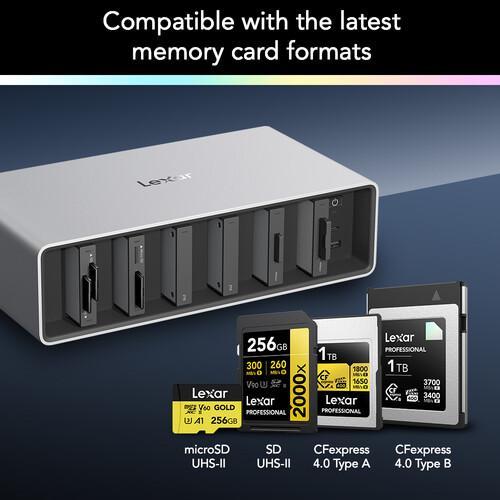 Lexar Professional Workflow Docking Station 6-bay Reader - Image 6