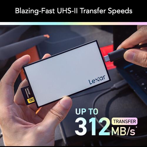 Lexar Professional Workflow UHS-II SD & micro SD Card Reader USB Type-C - Image 4