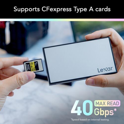 Lexar Professional Workflow CFexpress 4.0 Type-A Card Reader USB Type-C - Image 3