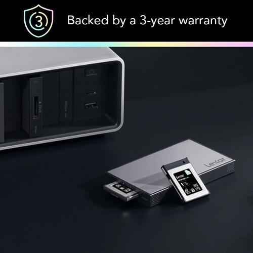 Lexar Professional Workflow CFexpress 4.0 Type-B Card Reader USB Type-C - Image 3