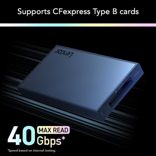 Lexar Professional Workflow CFexpress 4.0 Type-B Card Reader USB Type-C - Image 7
