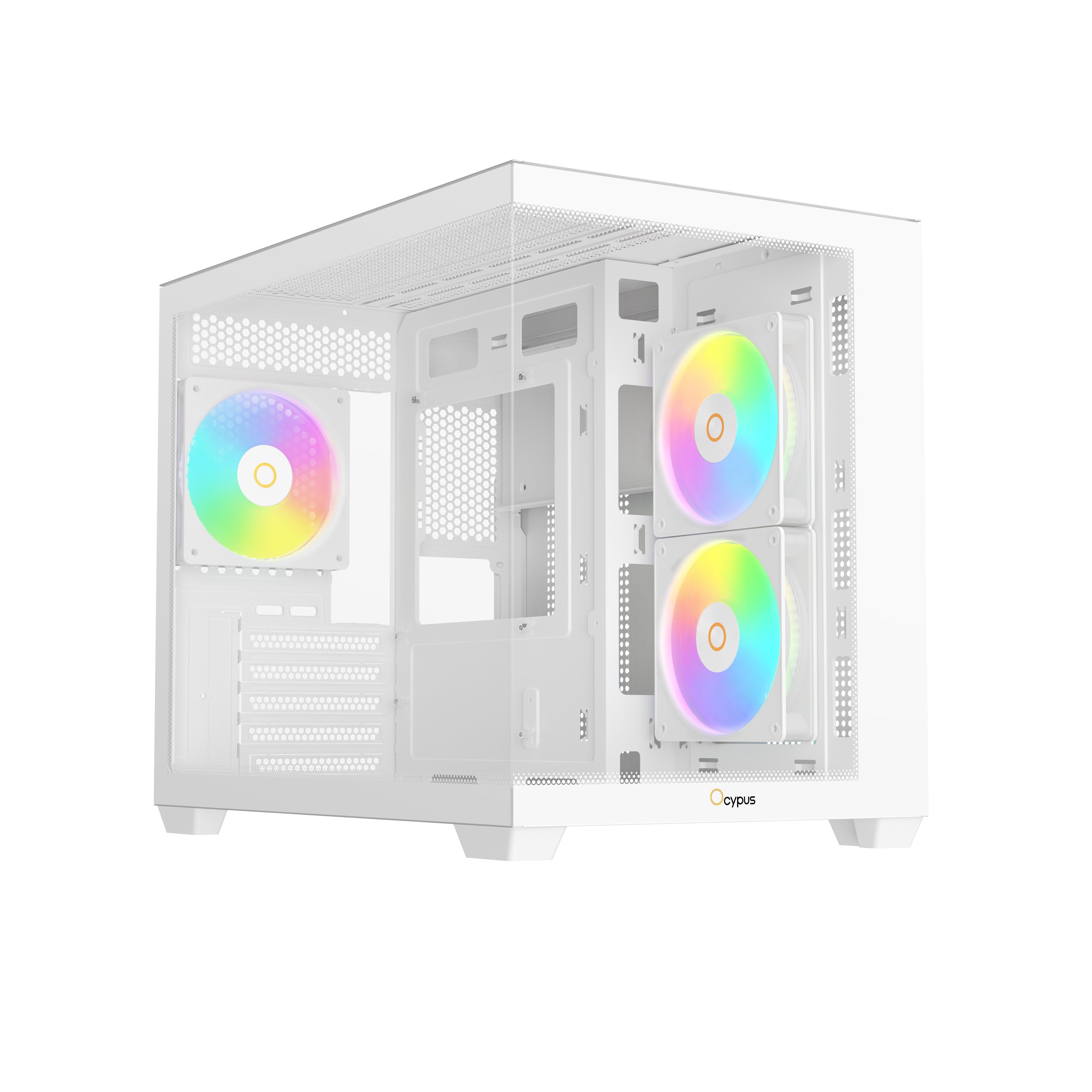 Ocypus Gamma C54 ARGB PC Case - Tempered Glass Casing - Image 2