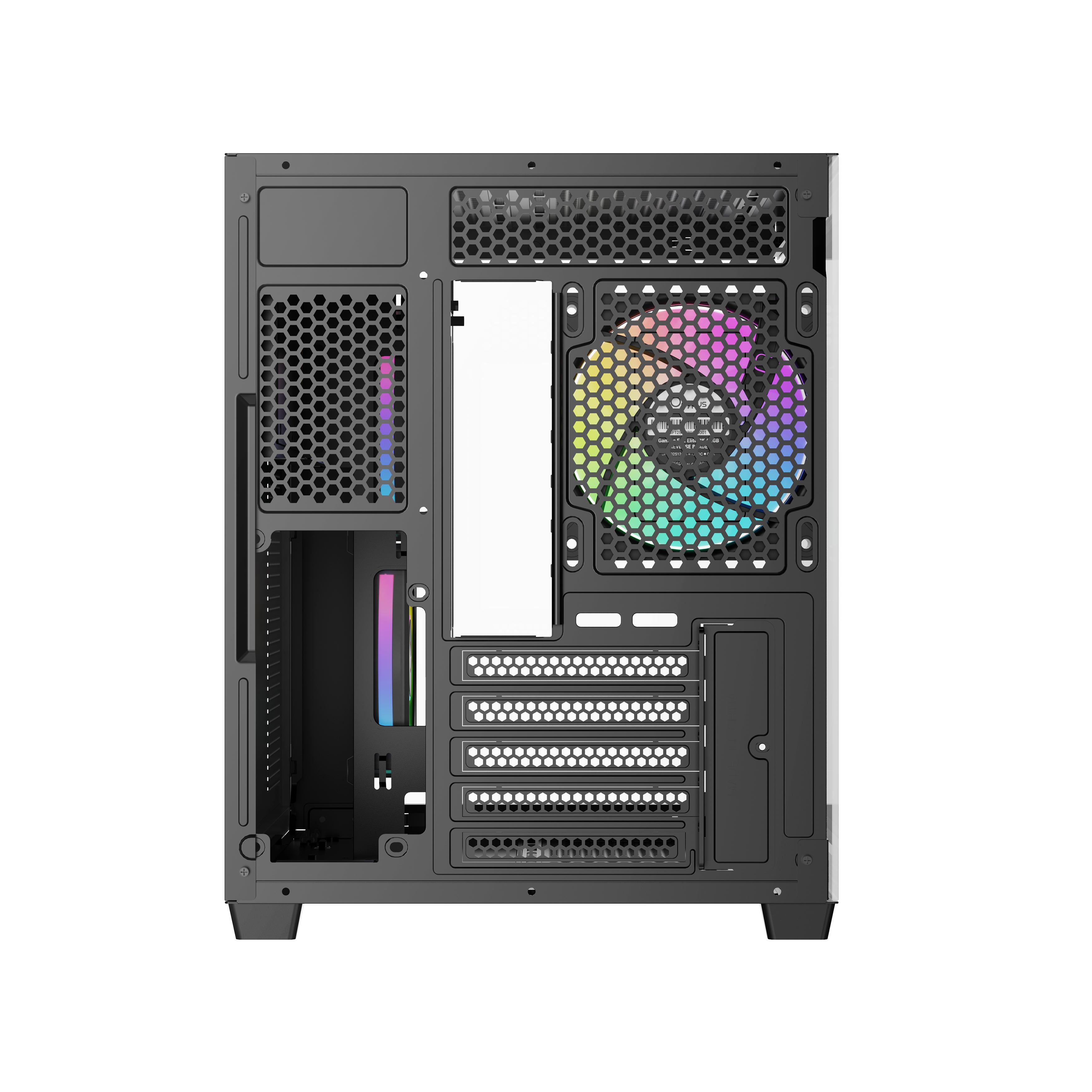 Ocypus Gamma C54 ARGB PC Case - Tempered Glass Casing - Image 6
