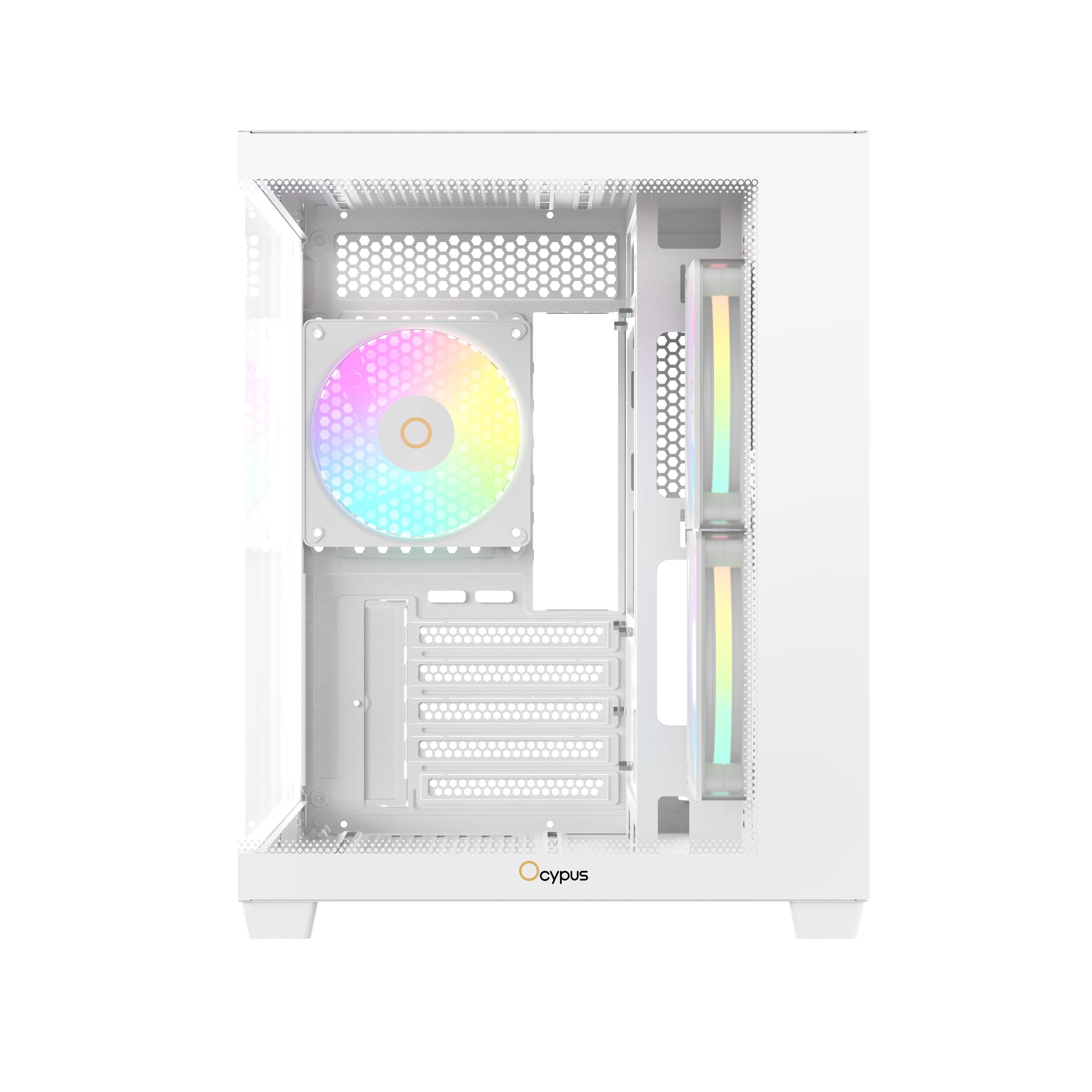 Ocypus Gamma C54 ARGB PC Case - Tempered Glass Casing - Image 7