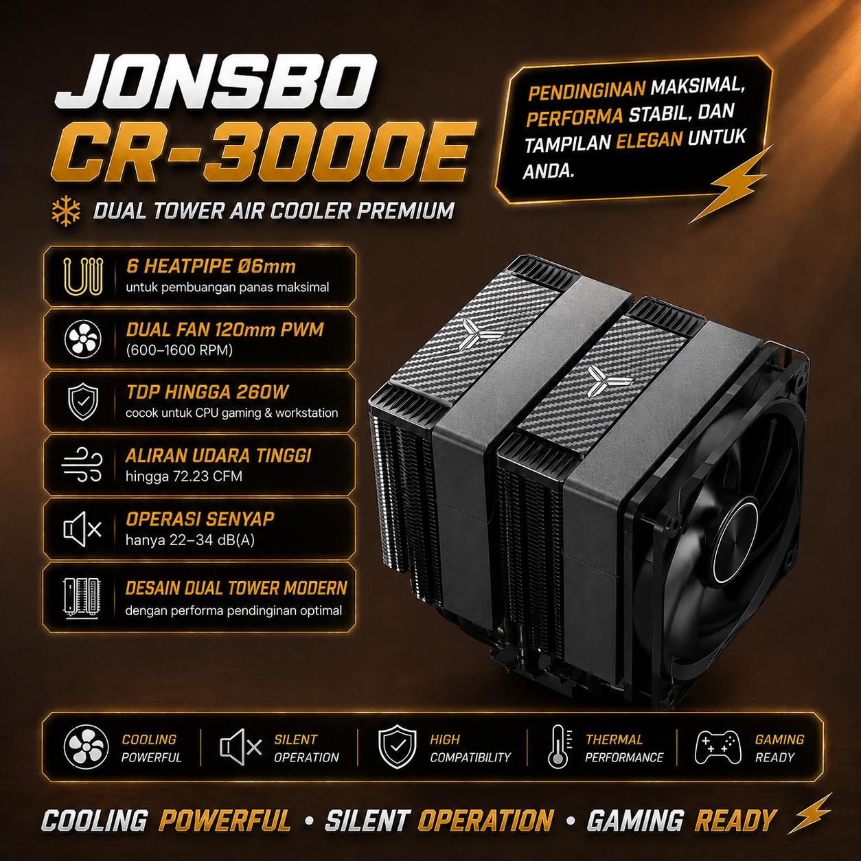 GAMING POINT TIMBER PRO - PC Rakitan AMD Ryzen 5 7500F | Radeon RX 9060 XT 16GB | 16GB DDR5 | SSD NVMe 1TB - Image 3