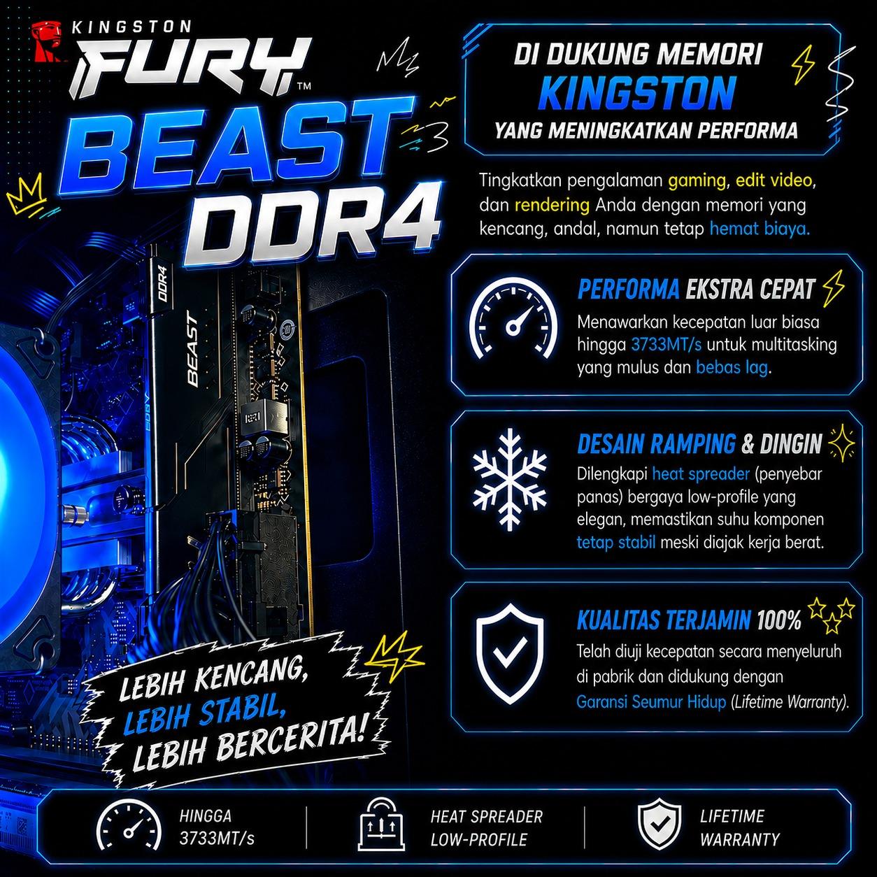 GAMING POINT AURA - PC Rakitan Intel i5-12400F | GeForce RTX 3060 12GB | 16GB DDR4 | SSD NVMe 512GB - Image 5