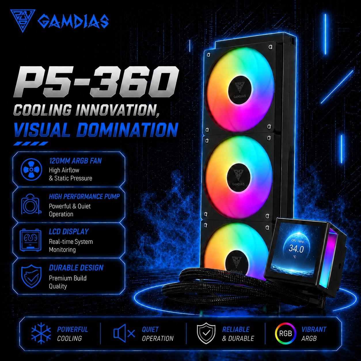 GAMING POINT AURA V2 PRO - PC Rakitan Intel Core i5-14400F | Radeon RX 9060 XT 16GB | 16GB DDR5 | SSD NVMe 512GB - Image 4