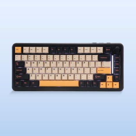 Rexus Aether A65 A75 A98 Mechanical Gaming Keyboard Wireless 3 Connection , Gasket Mounted EVA Sound Dampening Foam , Premium Switch KTT White , High Quality PBT Caps Cherry Profile , Hotswappable 5 pin switch - Image 8