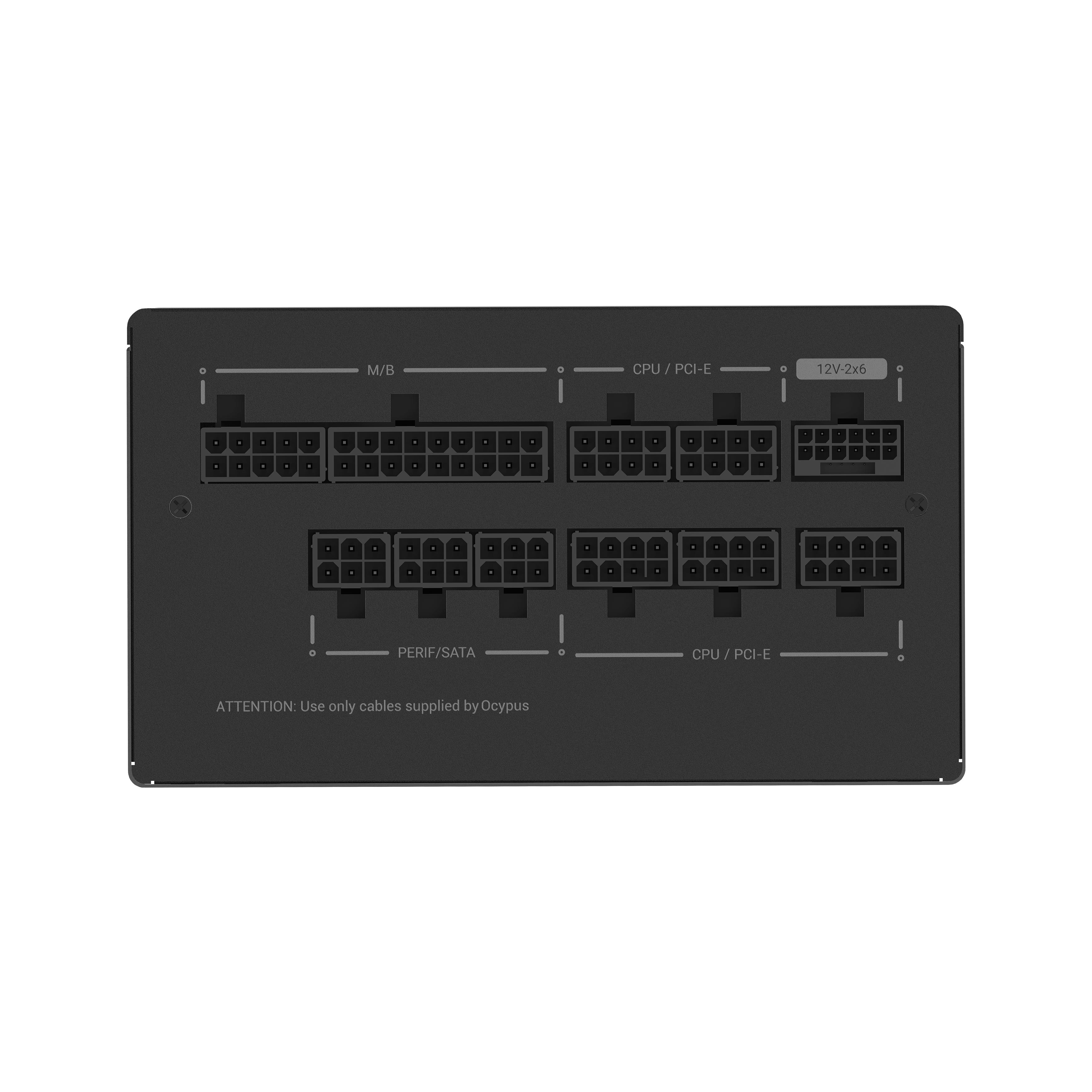 Ocypus Iota P650S 650W ATX 3.1 PSU - Power Supply 650 Watt 80+ Gold Full Modular - Image 4