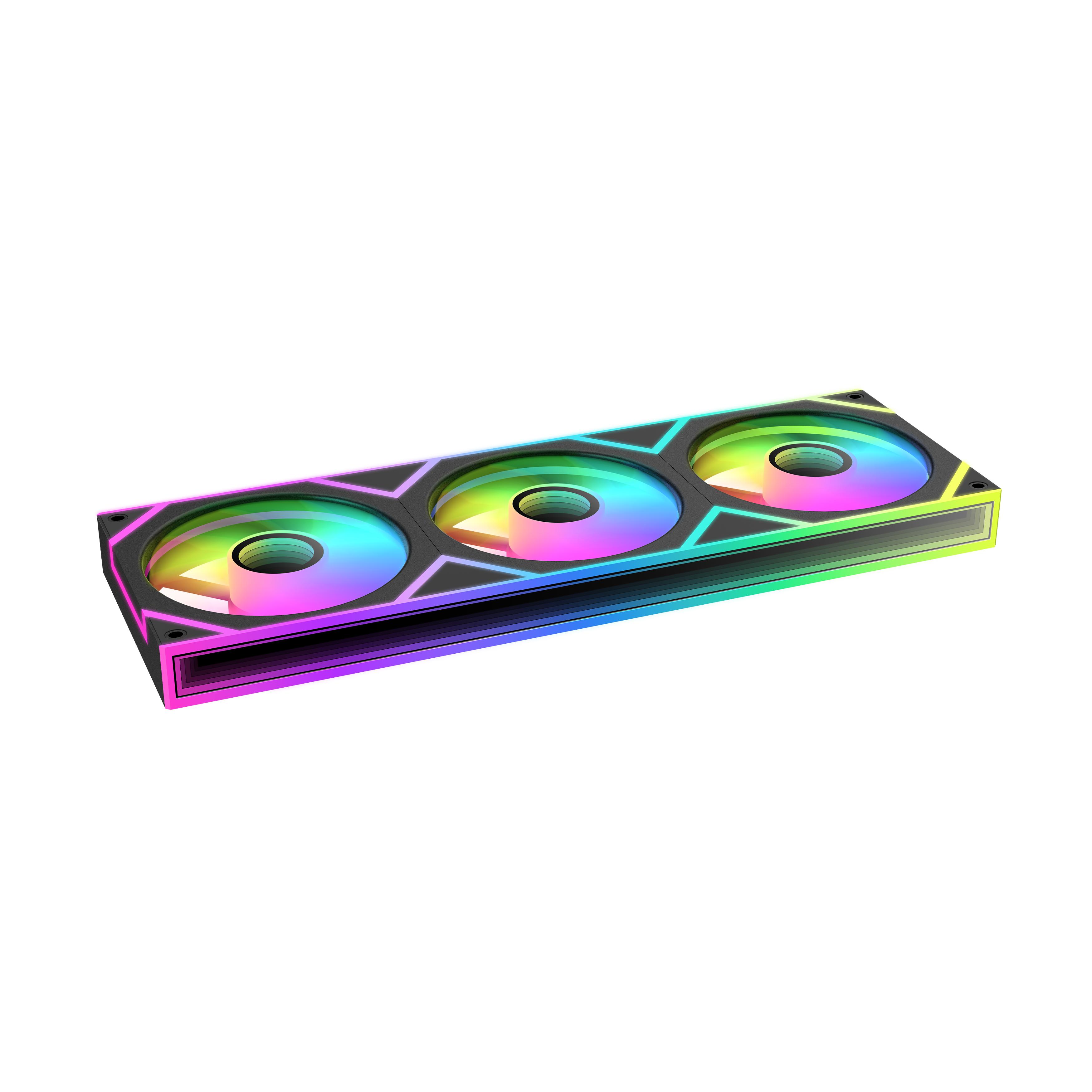 Ocypus Gamma F36 ARGB UNIFIED Body PWM Cooler Case 360mm - Fan Casing 36cm - Image 5