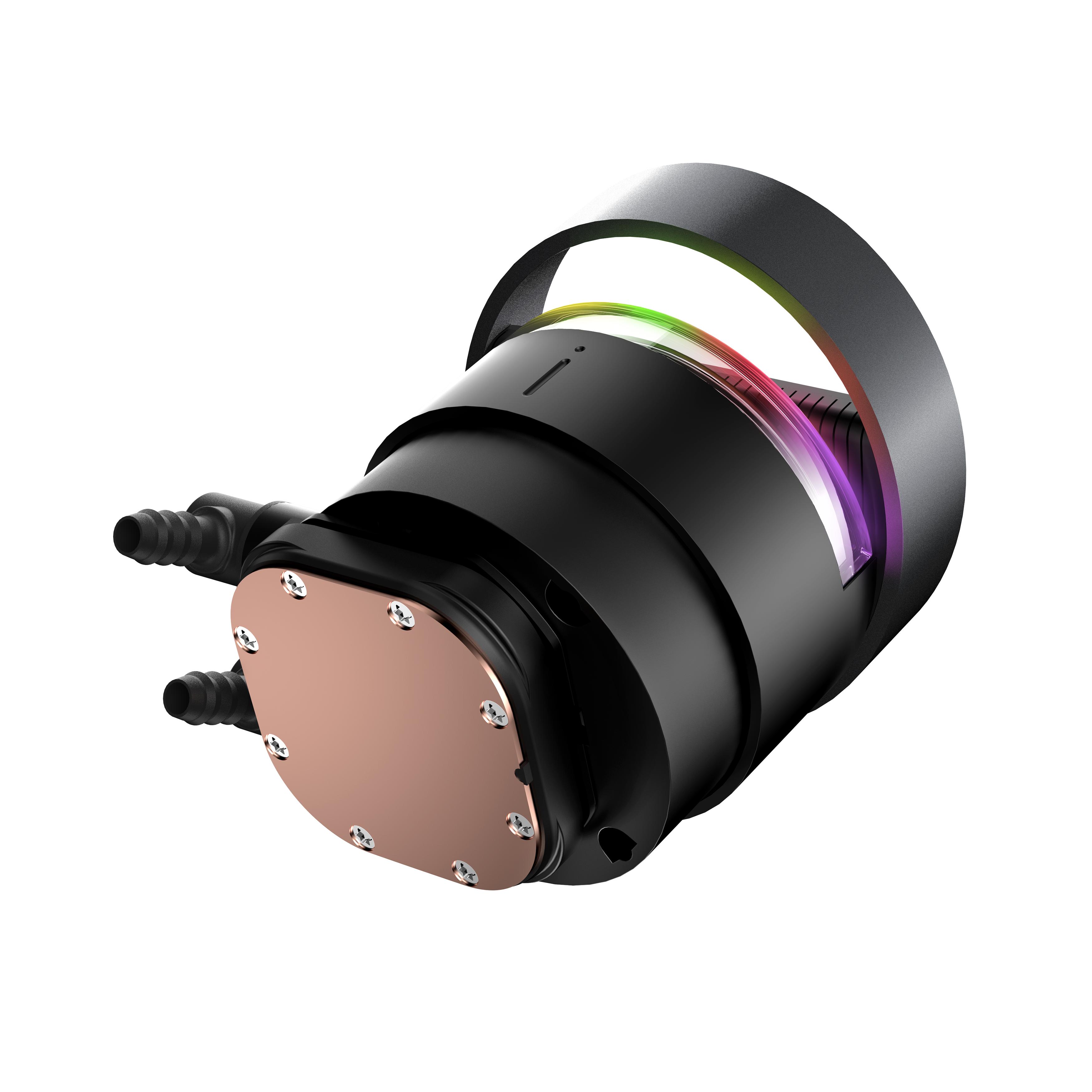 Ocypus Sigma L24 ARGB - CPU AIO Liquid Cooler Fan 240mm with LCD Digital Display - Image 5