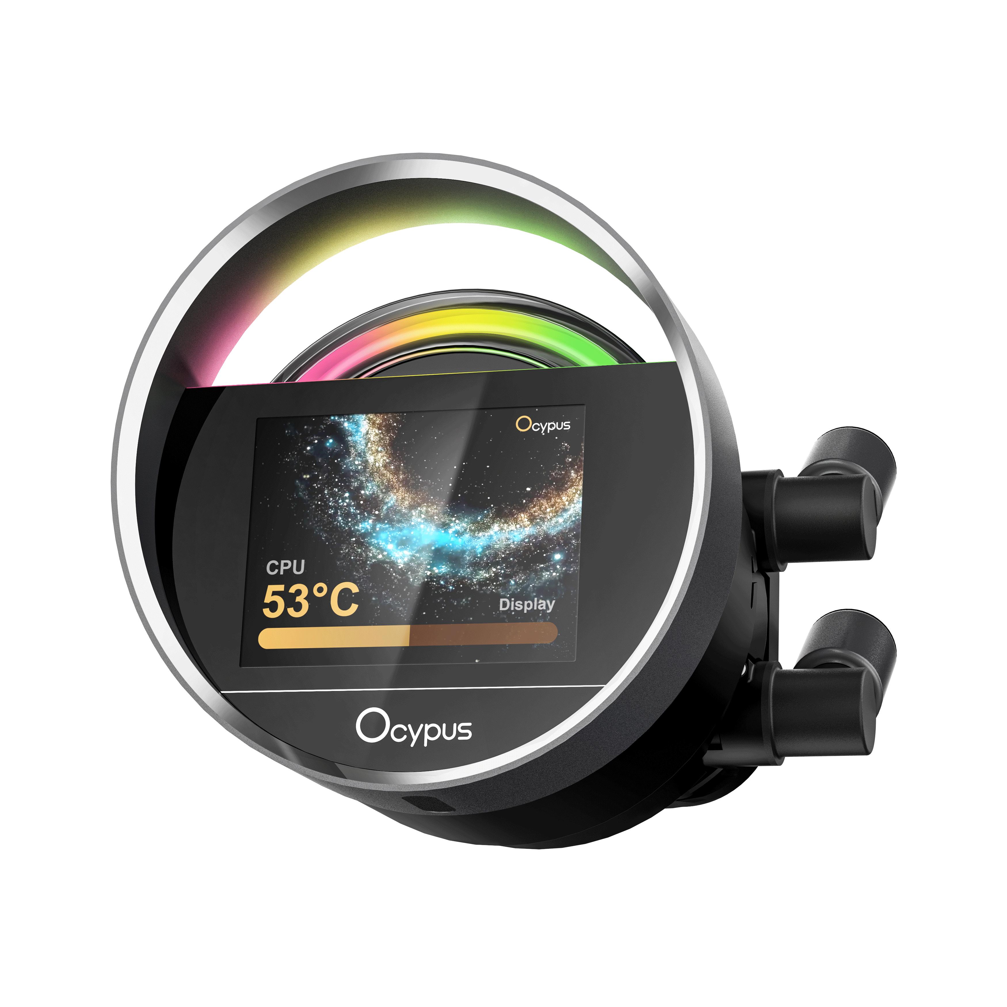 Ocypus Sigma L36 ARGB - CPU AIO Liquid Cooler Fan 360mm with LCD Digital Display - Image 3