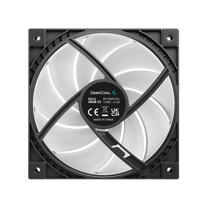 DeepCool FD12 V2 ARGB PWM Cooler Fan Case 12cm - Fan Casing 120mm - Image 4