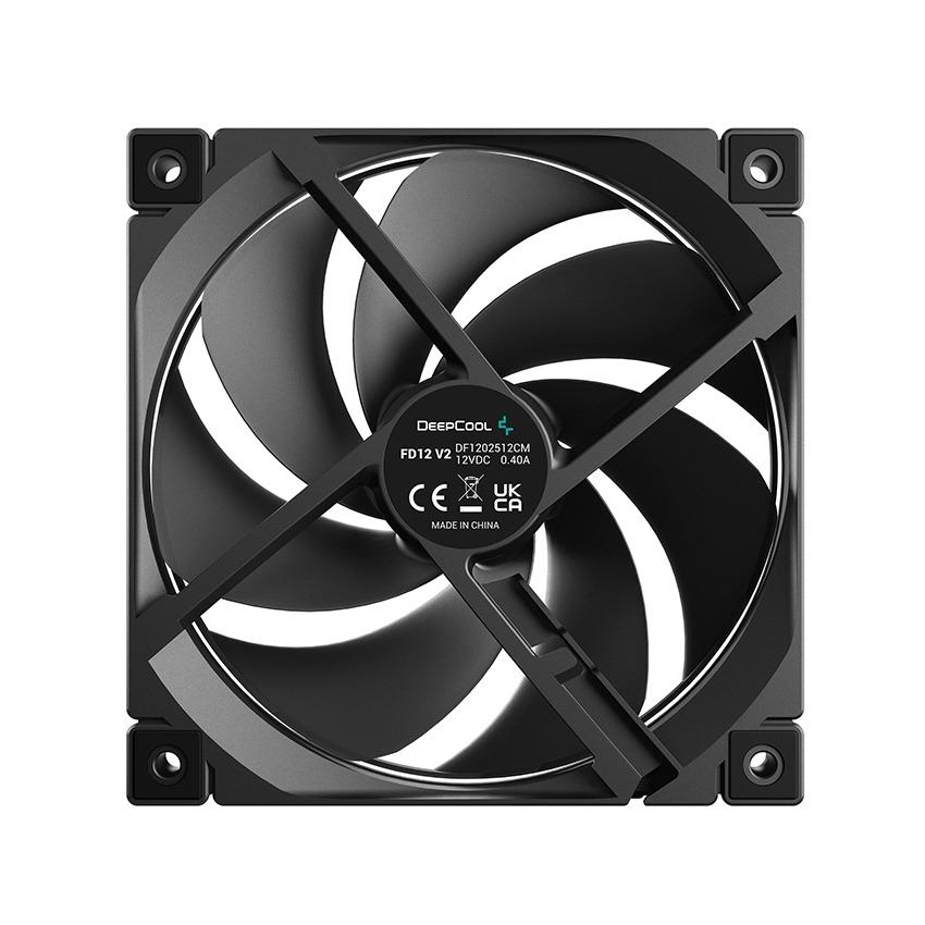 DeepCool FD12 V2 PWM Cooler Fan Case 12cm - Fan Casing 120mm 3 In 1 - Image 5
