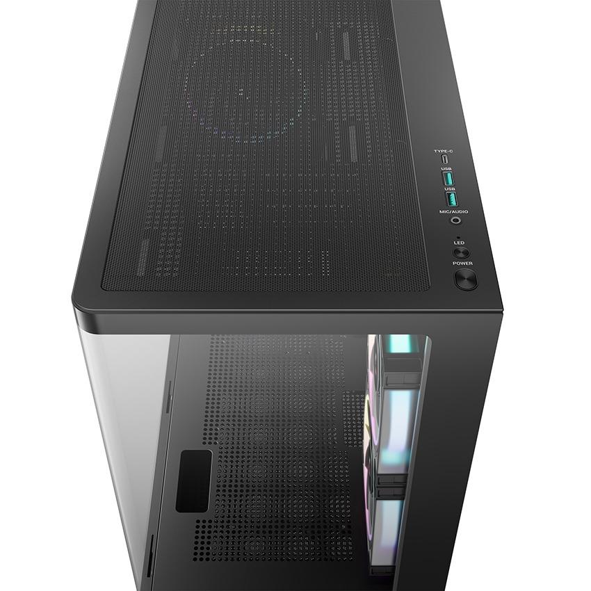 DeepCool CG380U 3F PC Case - Tempered Glass Casing - Image 7