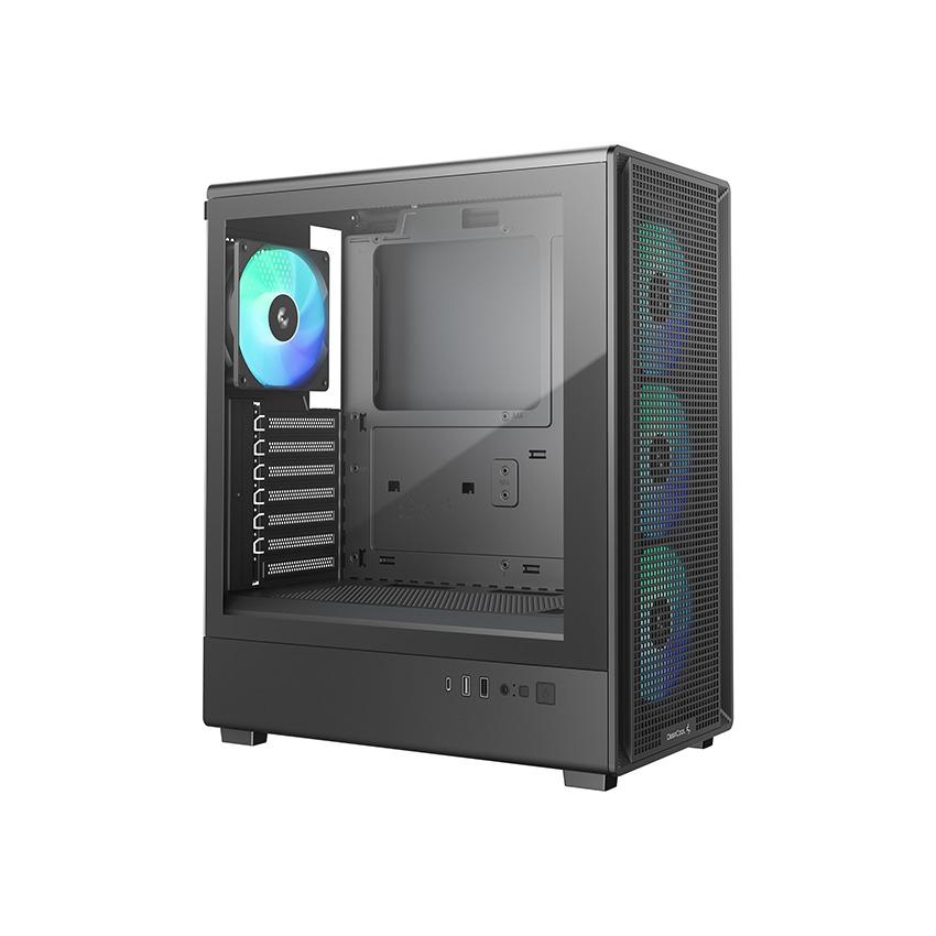 DeepCool CC550 4F PC Case - Tempered Glass Casing - Image 2