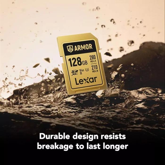 Lexar Armor Gold SDXC UHS-II 128GB - Memory SD Card 128 GB - Image 5