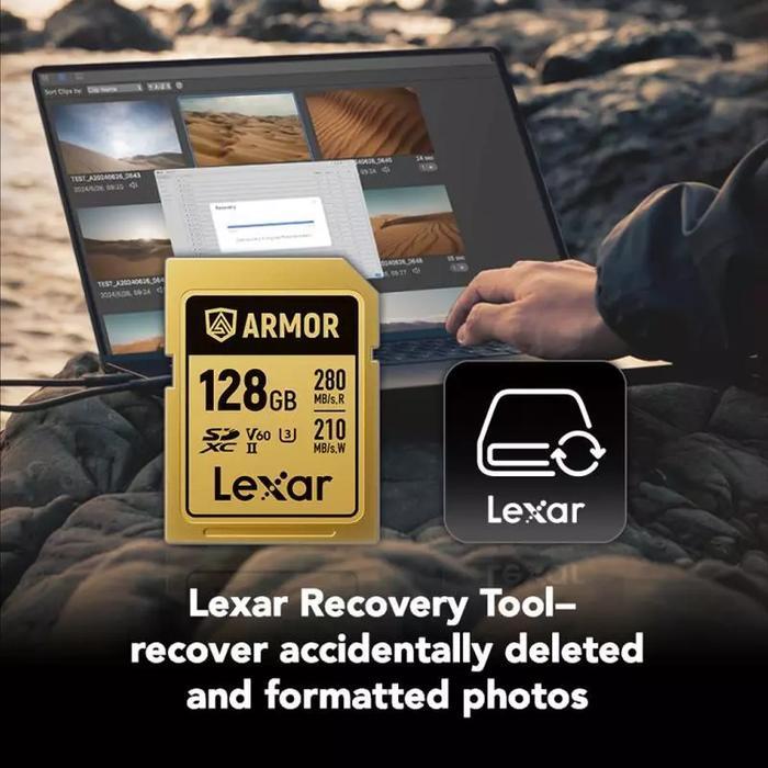 Lexar Armor Gold SDXC UHS-II 256GB - Memory SD Card 256 GB - Image 6