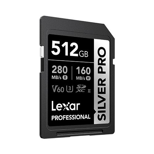 Lexar Professional Silver Pro SDXC UHS-II V60 512GB - SD Card 512 GB - Image 2